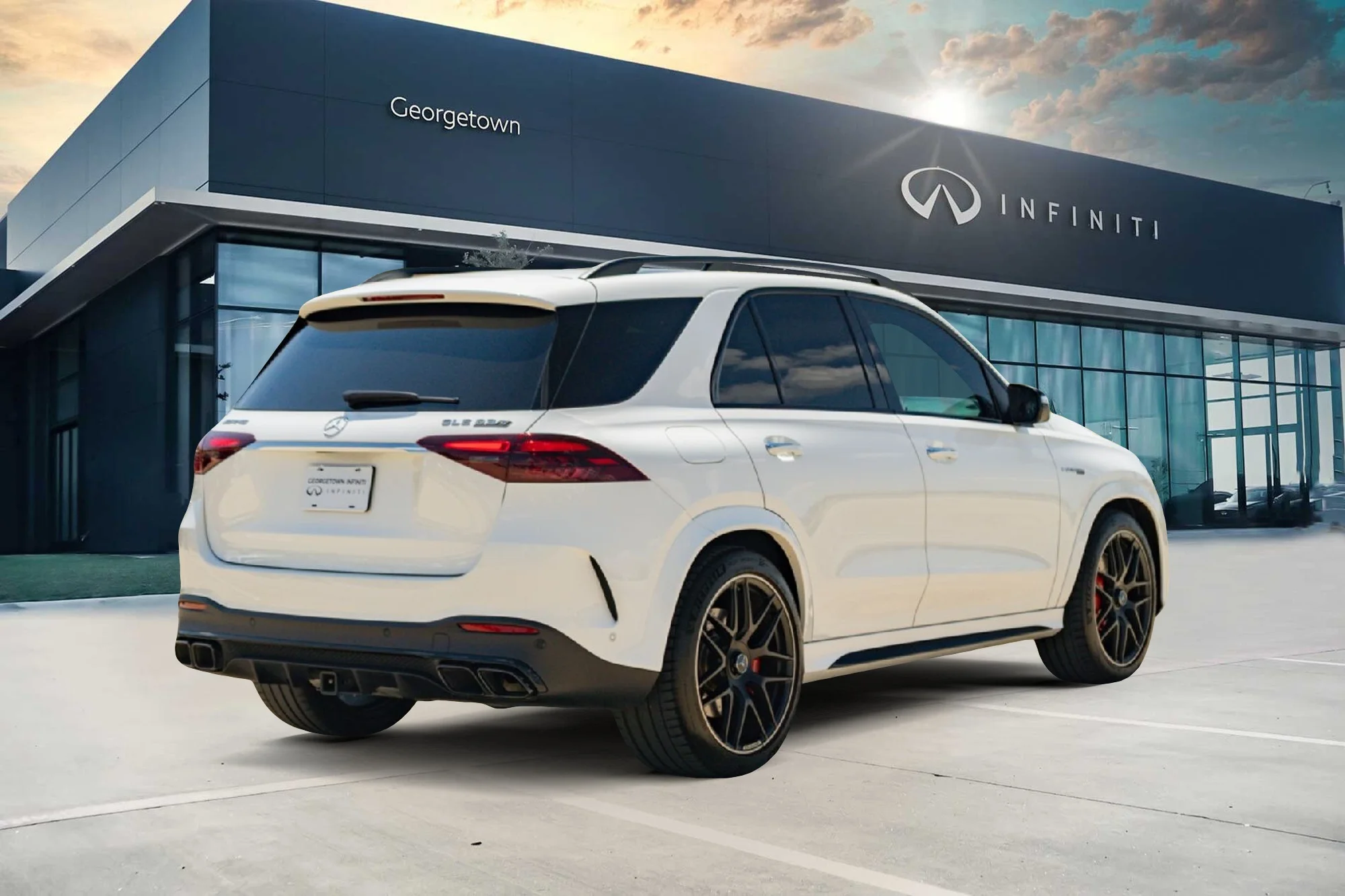 Used 2025 White Mercedes-Benz GLE 63 S AMG® image 5