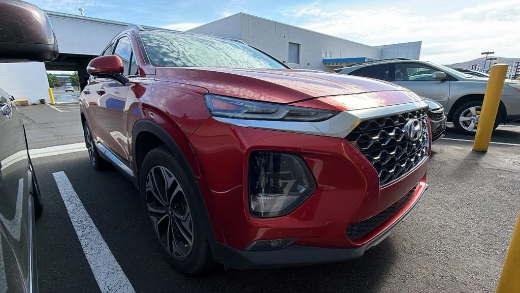 Used 2020 Lava Orange Hyundai SEL image 1