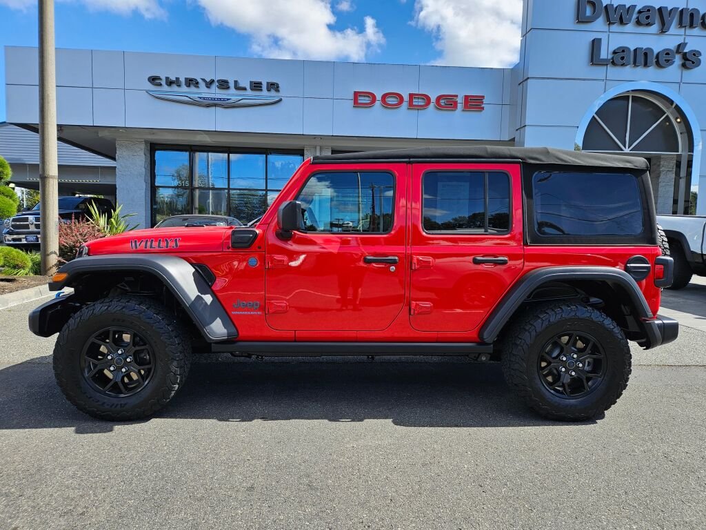 Used 2024 Red Jeep Willys 4xe image 2