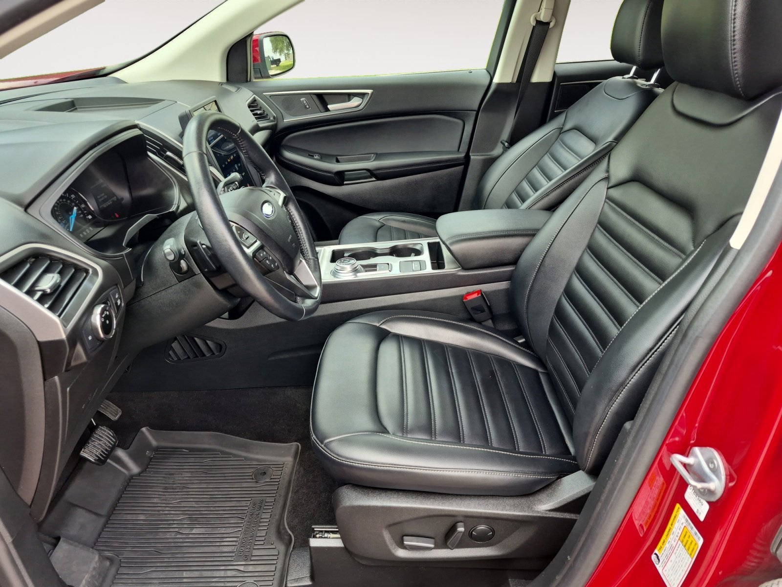 Used 2023 Red Metallic Ford SEL image 21