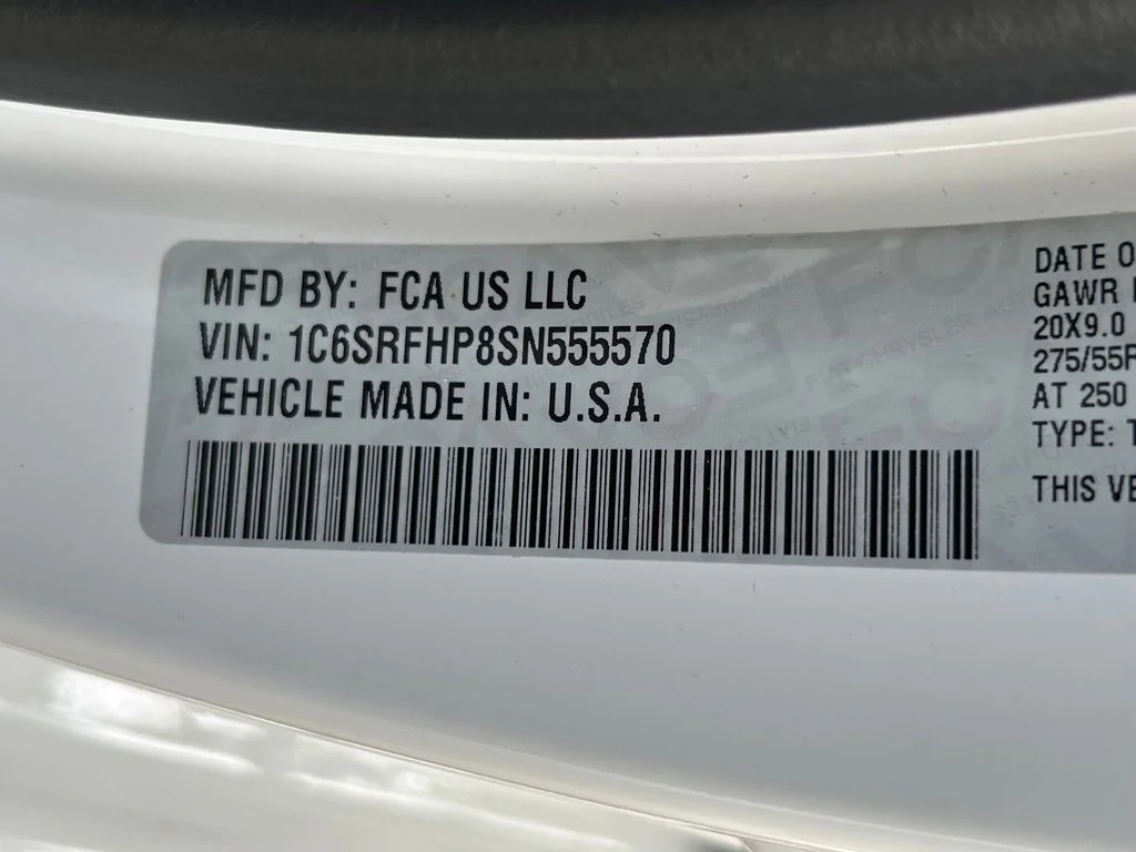 Used 2025 White Ram Limited image 56