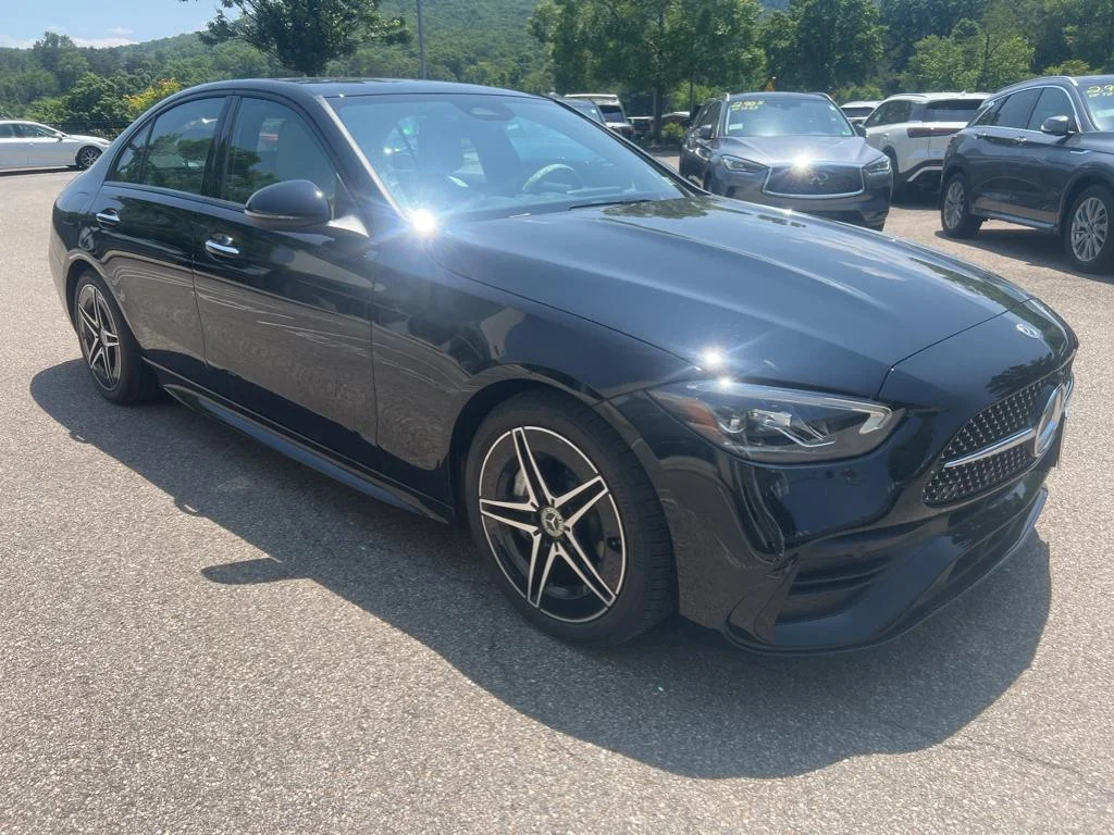 Used 2023 Black Mercedes-Benz C300 4MATIC® image 1