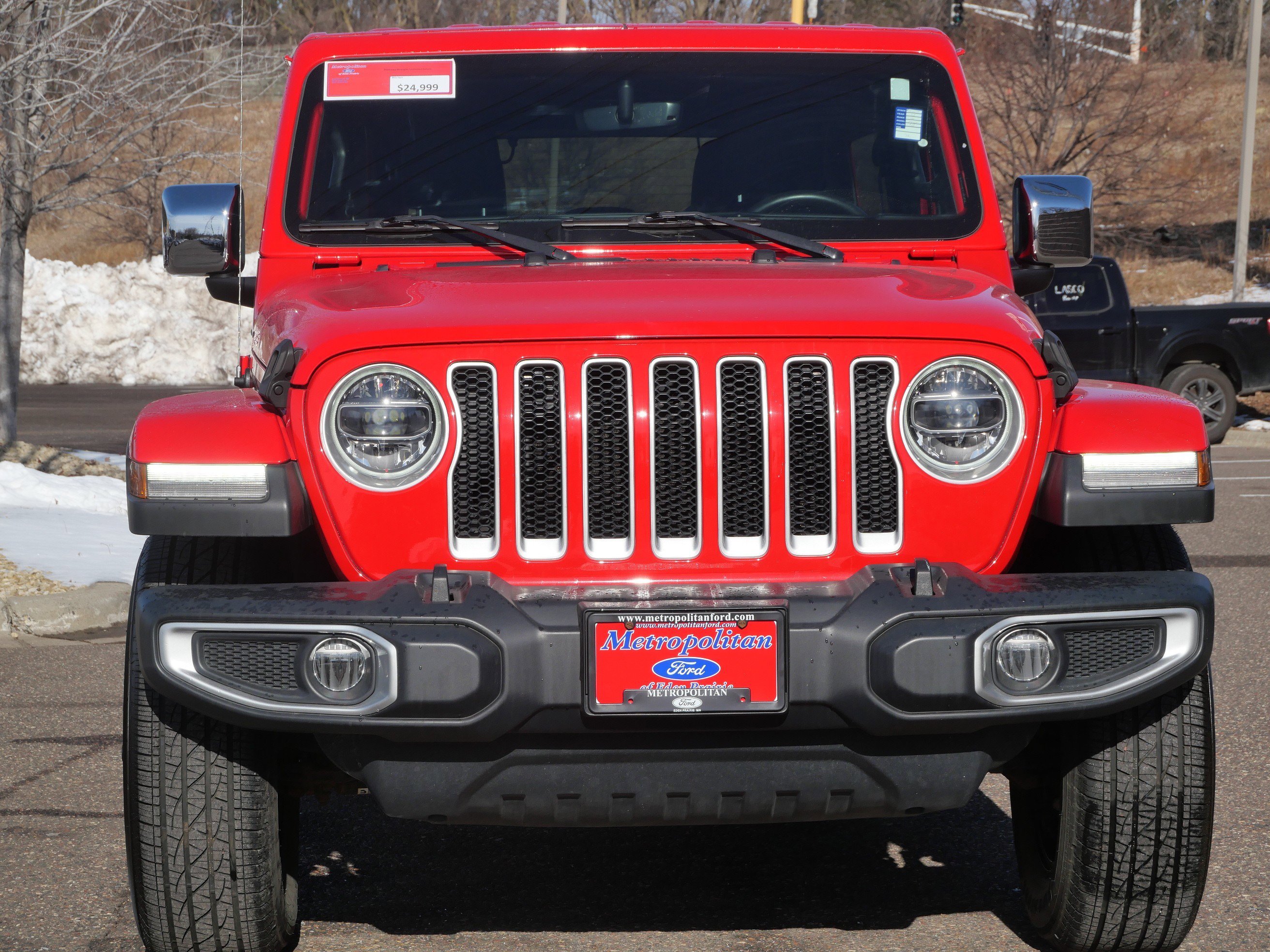 Certified 2018 Jeep All-New Wrangler Unlimited Sahara with VIN 1C4HJXEG0JW252098 for sale in Eden Prairie, Minnesota