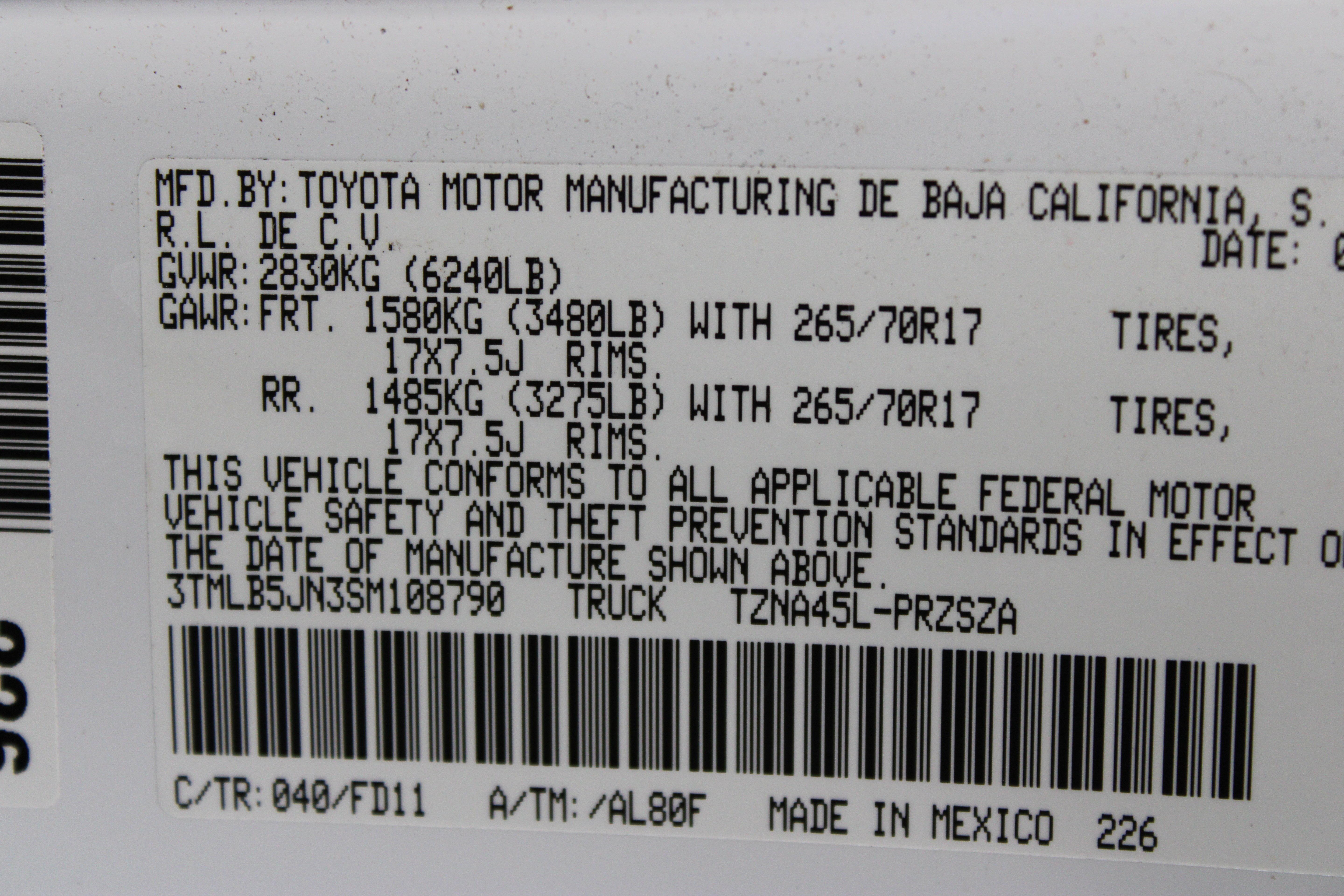 Used 2025 White Toyota TRD Off Road image 40
