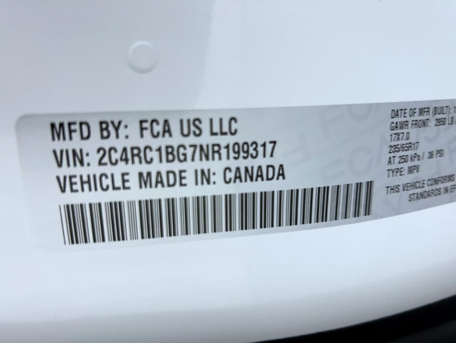 Used 2022 White Chrysler Touring L image 24