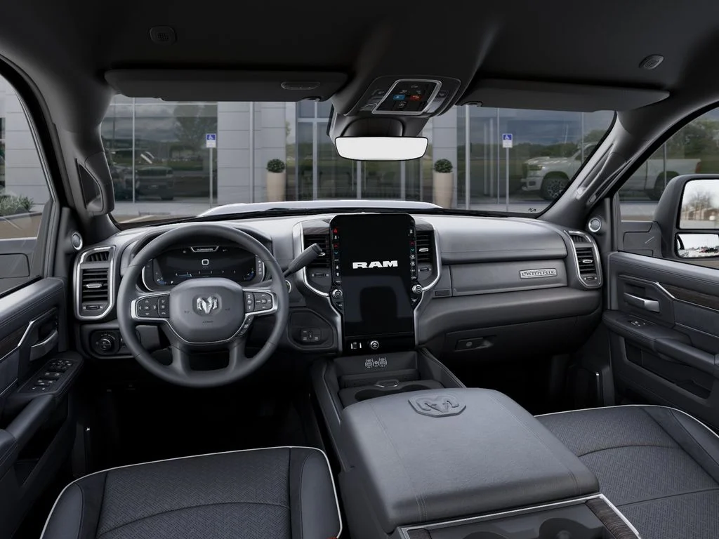 New 2026 Ceramic Gray Clear-Coat Exterior Paint RAM Laramie image 15