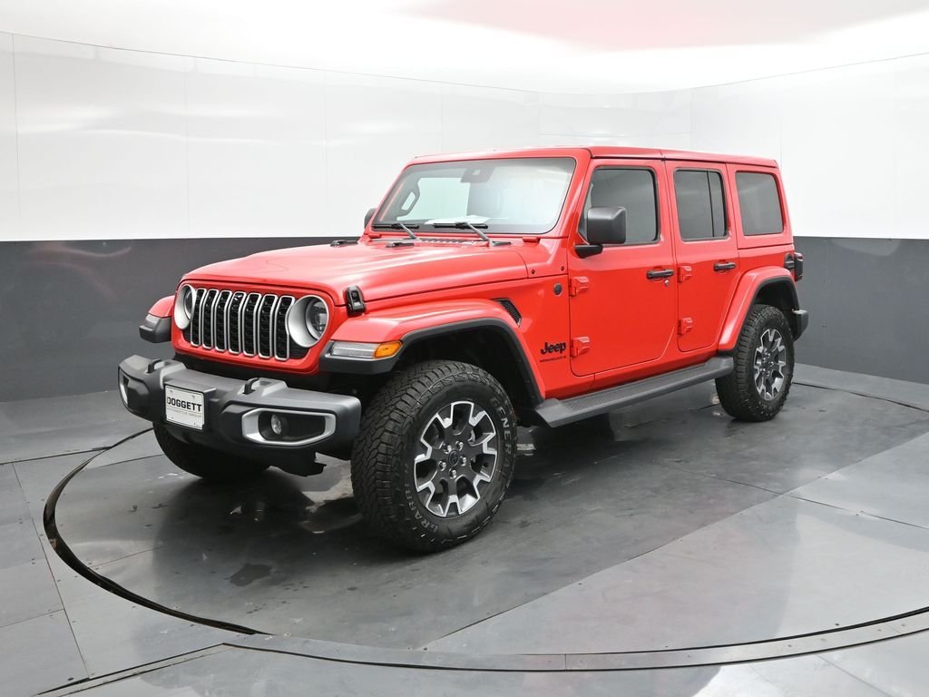 New 2025 Firecracker Red Clear-Coat Exterior Paint Jeep Sahara image 34