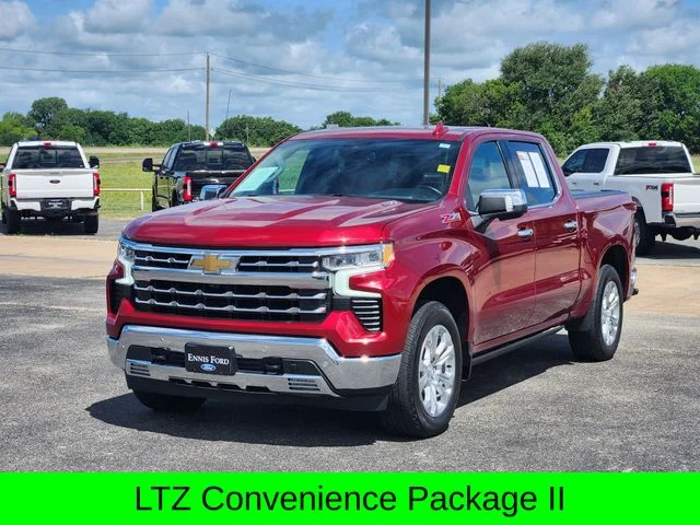 Used 2022 Cherry Red Tintcoat Chevrolet LTZ image 3