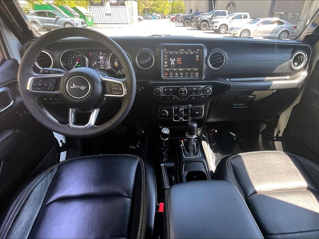 Used 2023 Bright White Clearcoat Jeep Sahara 4xe image 21