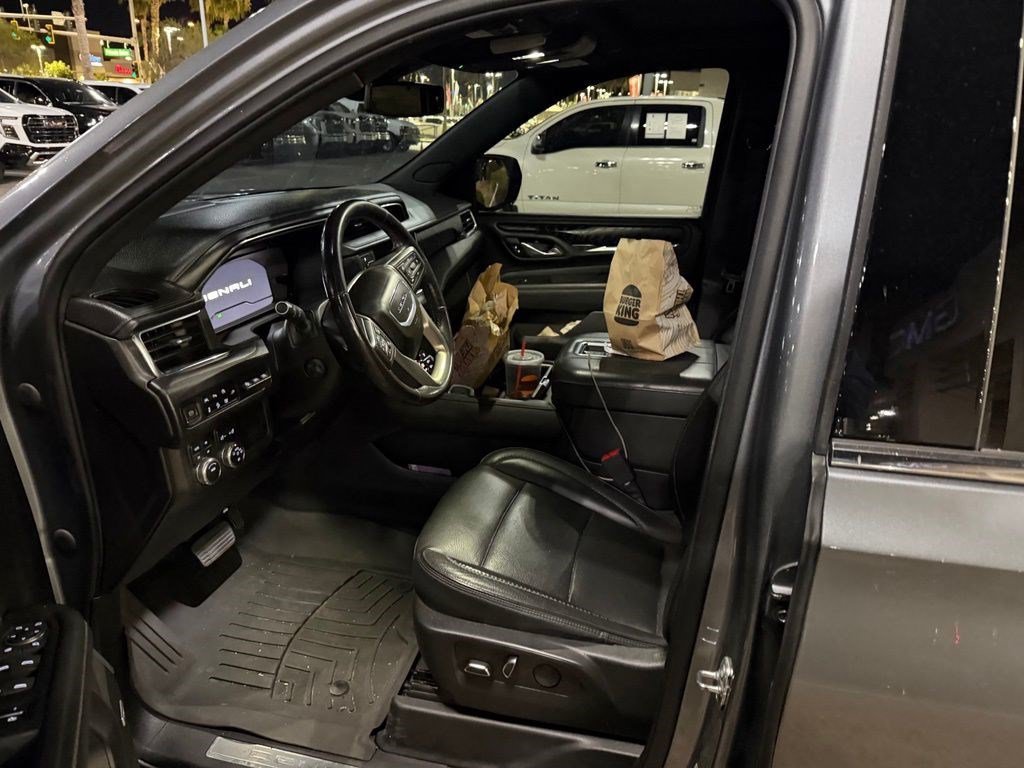 Used 2022 Satin Steel Metallic GMC Denali image 5