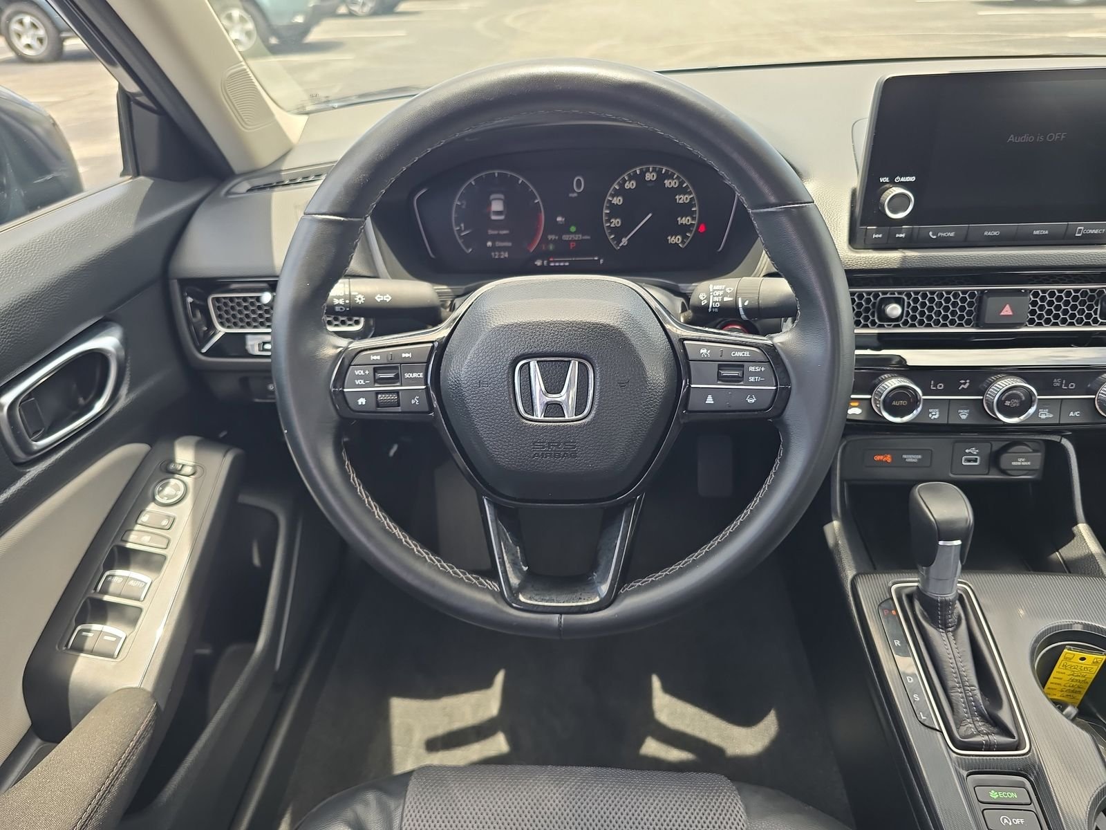Certified Used 2024 Meteorite Gray Metallic Honda EX image 10
