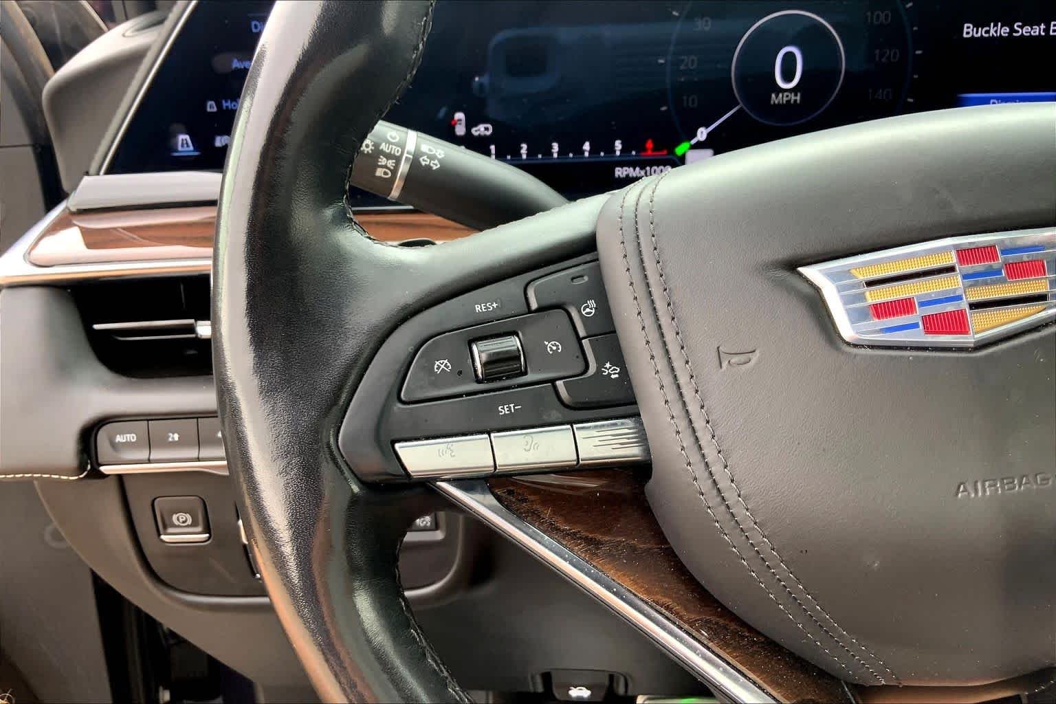 Used 2022 Galactic Gray Metallic Cadillac Sport Platinum image 24