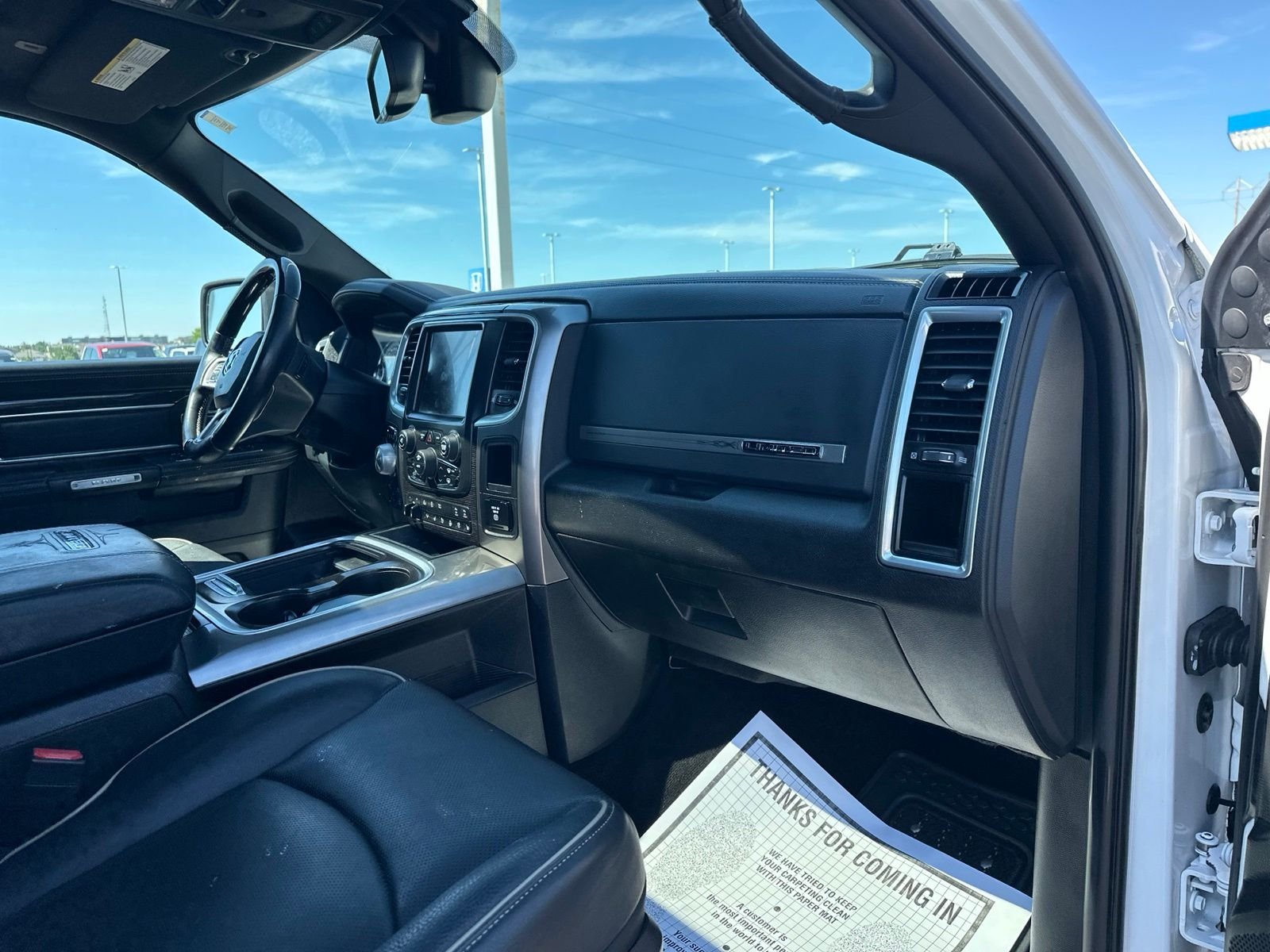 Used 2017 White Ram Laramie Longhorn image 42