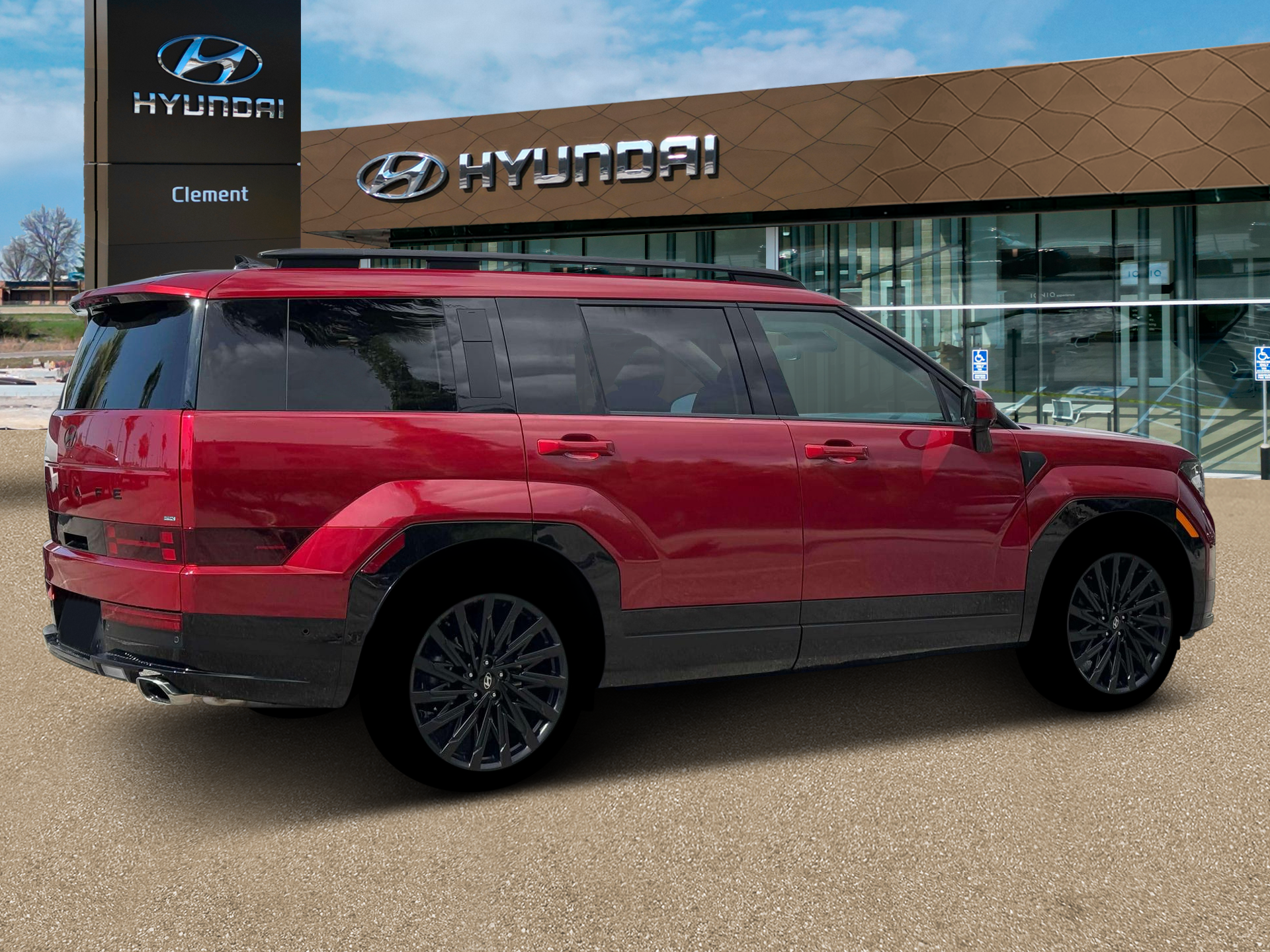 New 2026 Red Hyundai Calligraphy AWD image 8