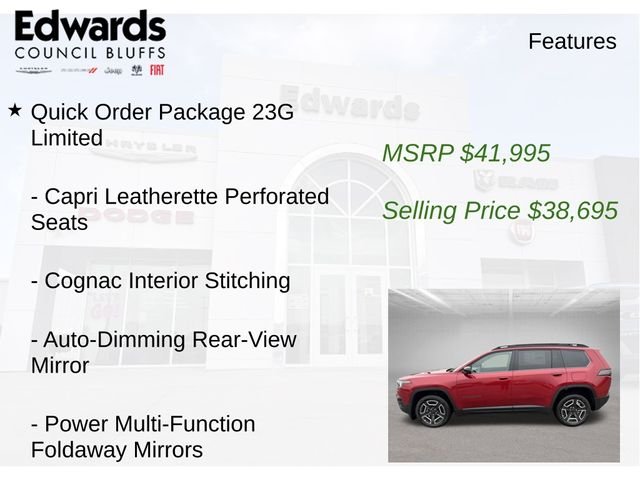 New 2026 Red Hot Pearlcoat Jeep Limited image 8