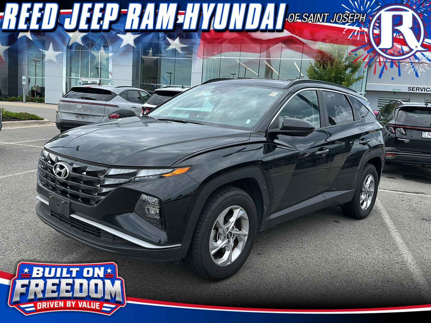 Certified Used 2024 Black Pearl Hyundai SEL image 1