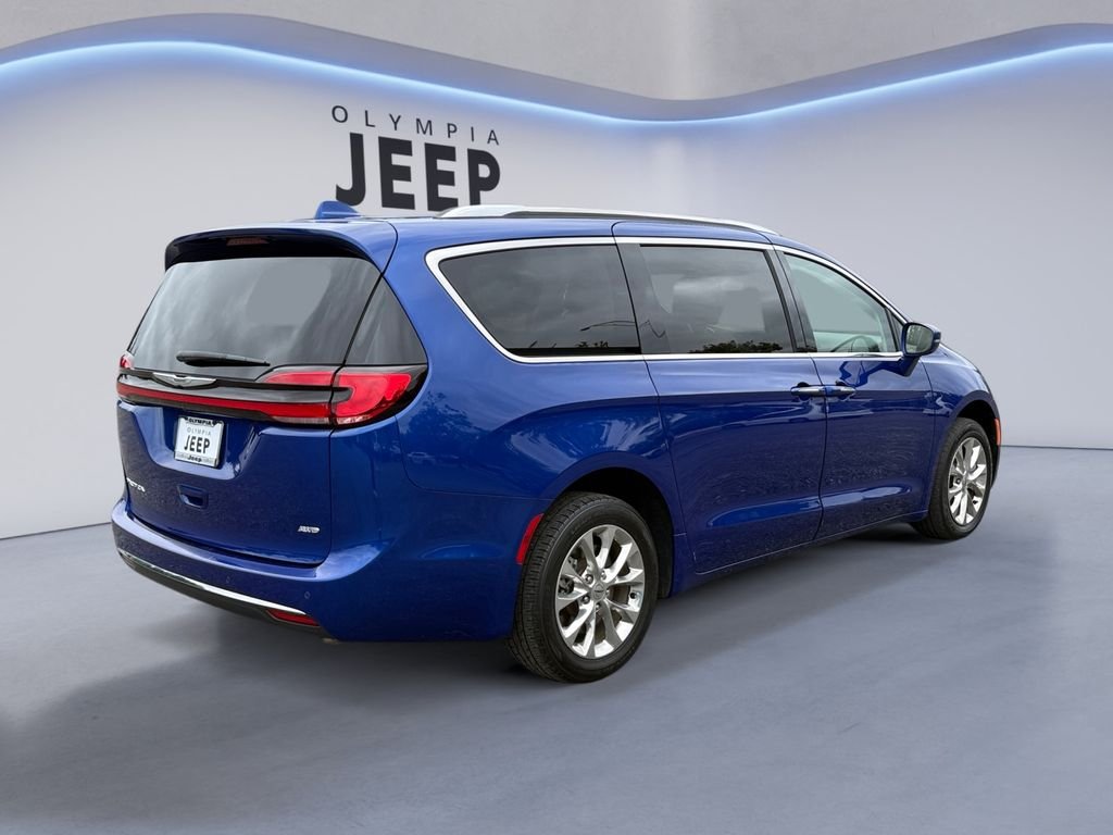 Used 2021 Blue Chrysler Touring L image 6