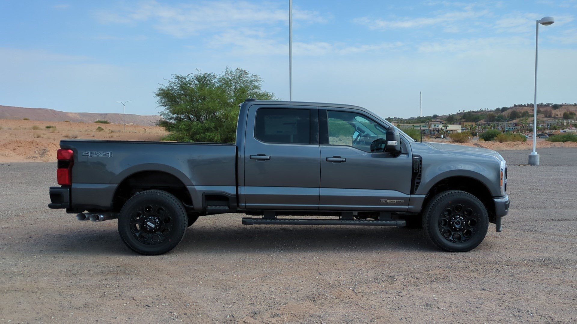 New 2026 Carbonized Gray Metallic Ford LARIAT image 2