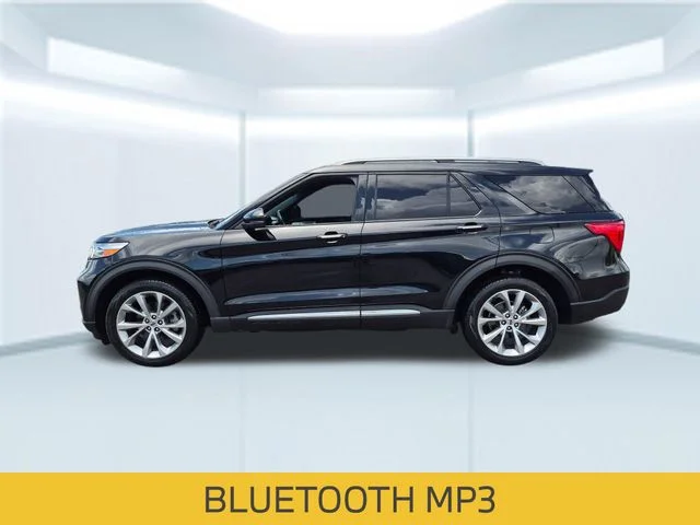 Used 2021 Black Ford Platinum image 2