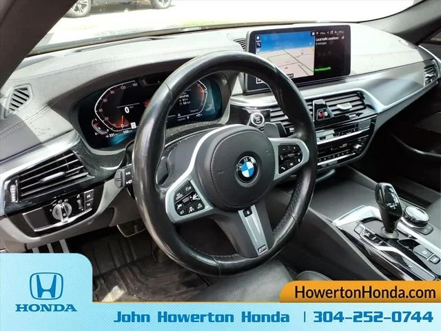 Used 2022 Black BMW 540i xDrive image 13