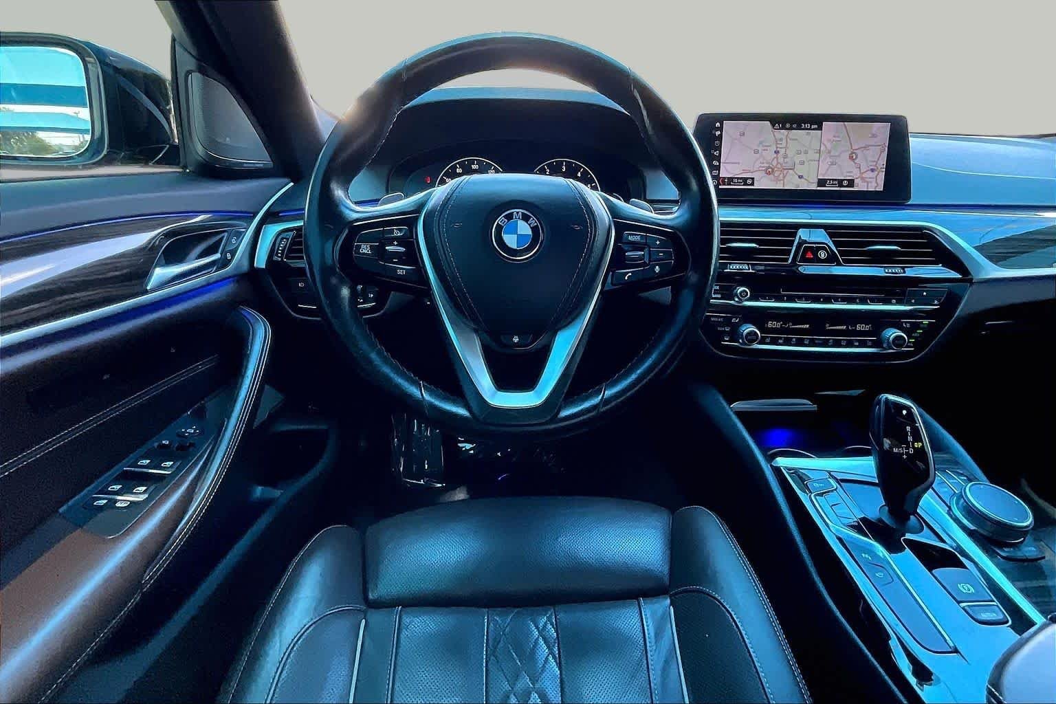 Used 2017 Jet Black BMW 530i image 6
