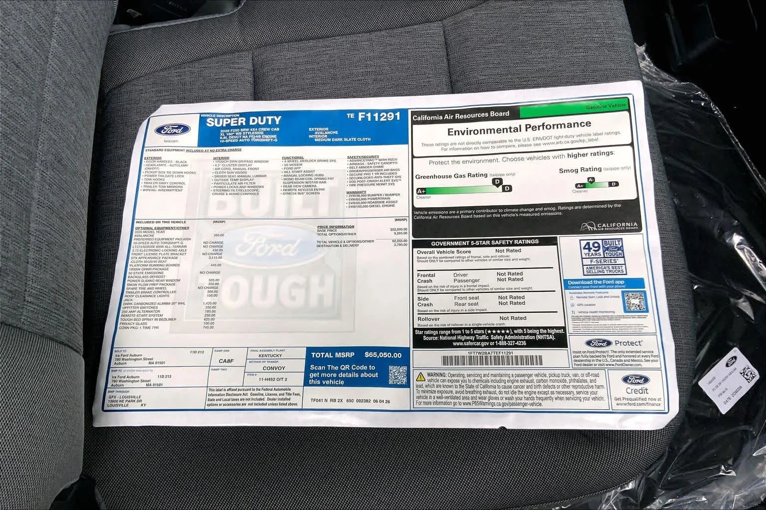 New 2026 Avalanche Ford F-250® XL image 18