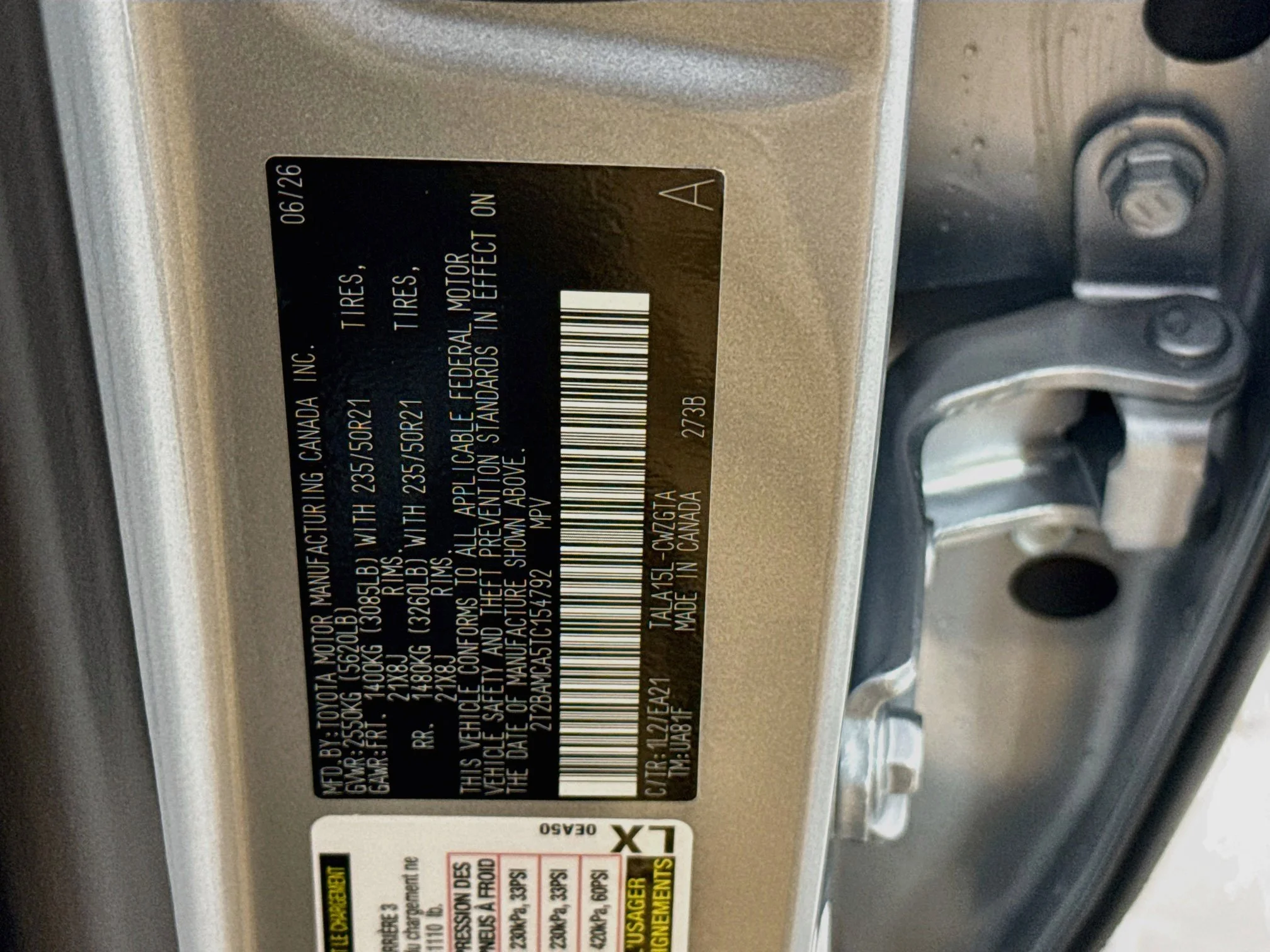 New 2026 Iridium Lexus  350 PREMIUM AWD image 30