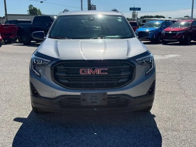 Used 2020 SATIN STEEL METALLIC GMC SLT image 9