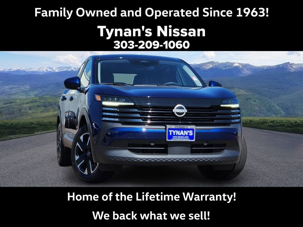 Certified Used 2025 Blue Nissan SV image 1