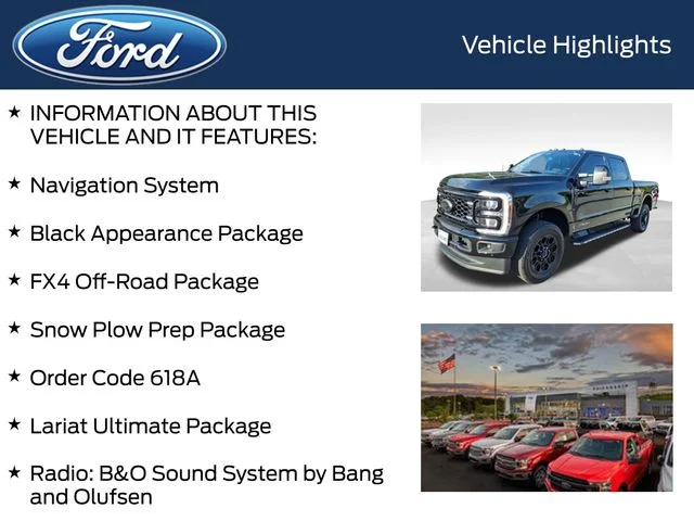 Used 2025 Black Ford Lariat image 4