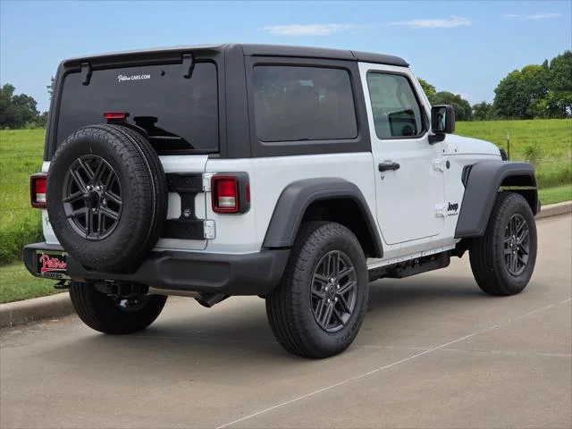 New 2026 Bright White Clear-Coat Exterior Paint Jeep Sport S image 3