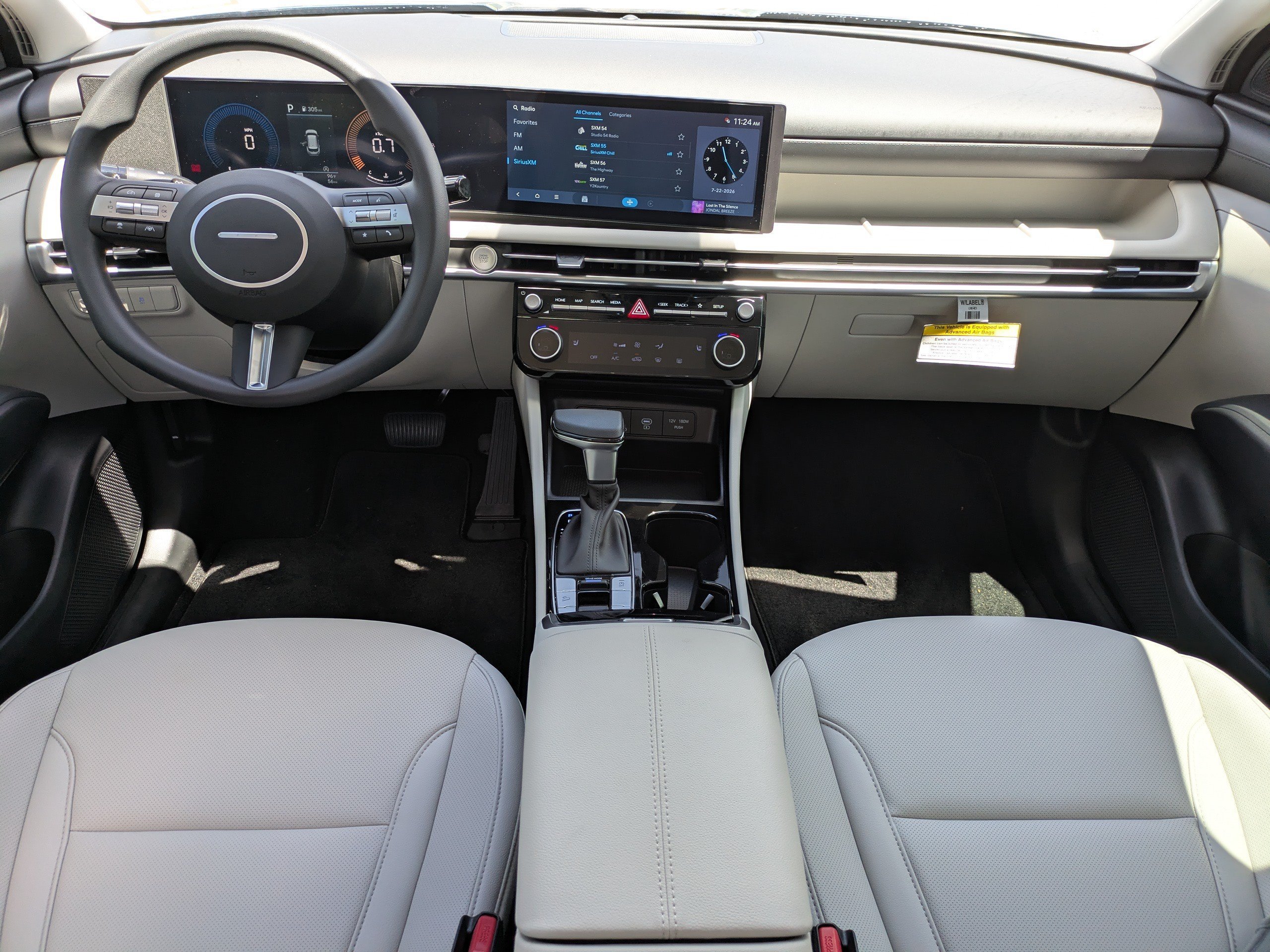 New 2026 Atlantis Blue Hyundai SEL FWD image 12