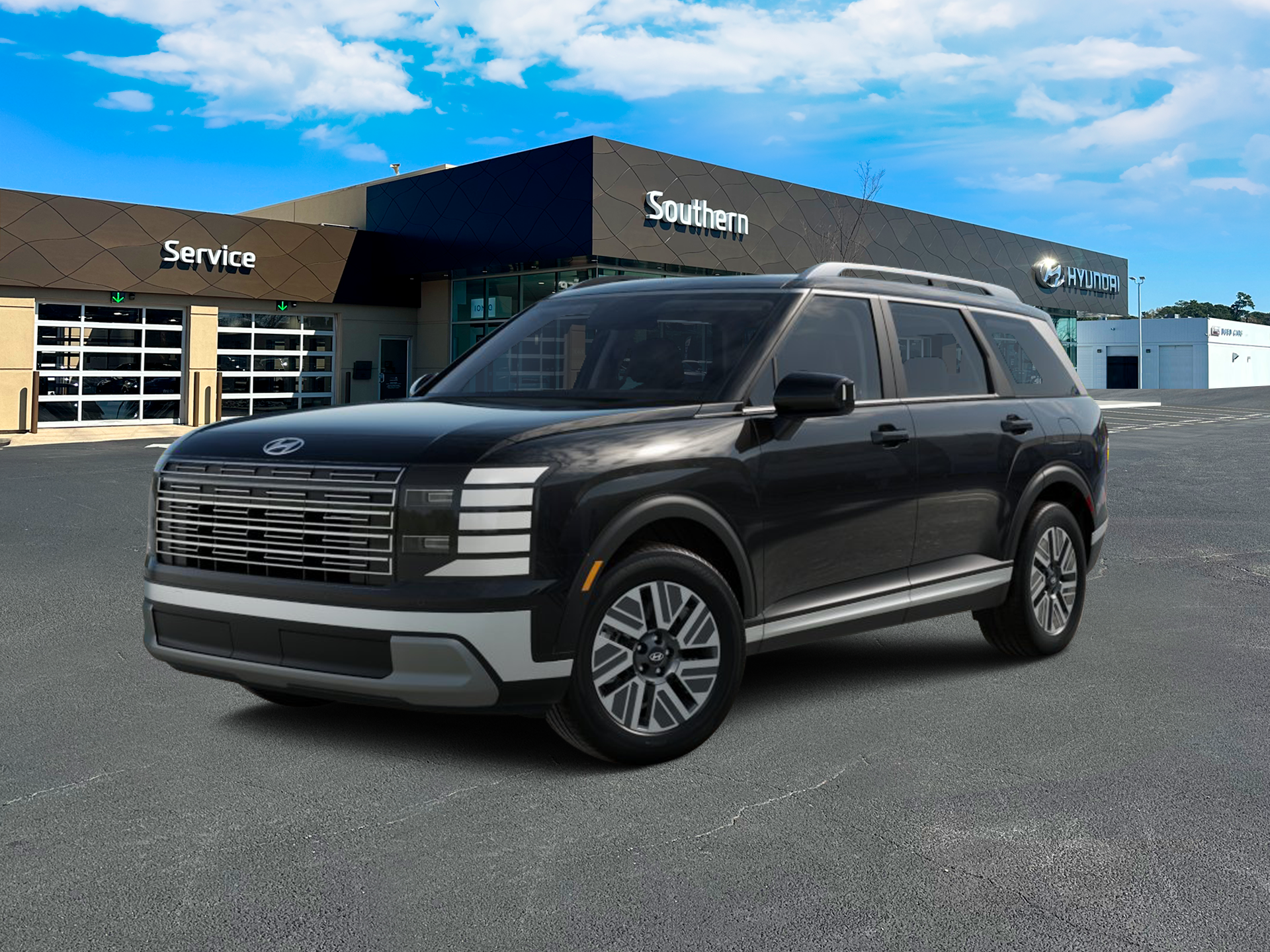 New 2026 Black Hyundai Blue SEL 7P image 2