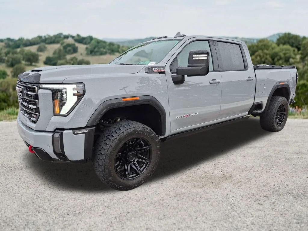 Used 2024 Thunderstorm Gray GMC AT4 image 3