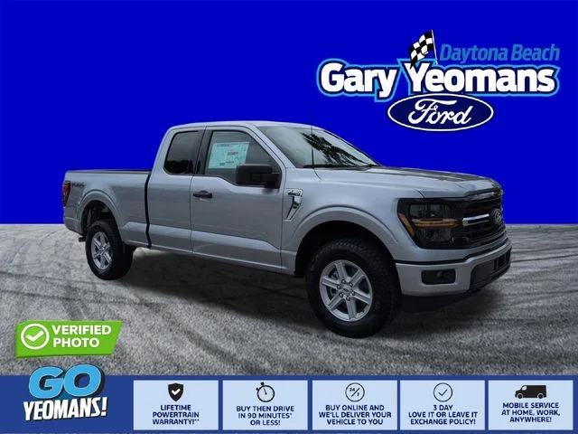 New 2026 Iconic Silver Metallic Ford XLT image 1