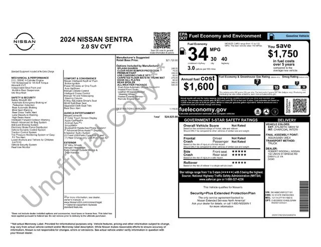 Used 2024 Gray Nissan SV image 7