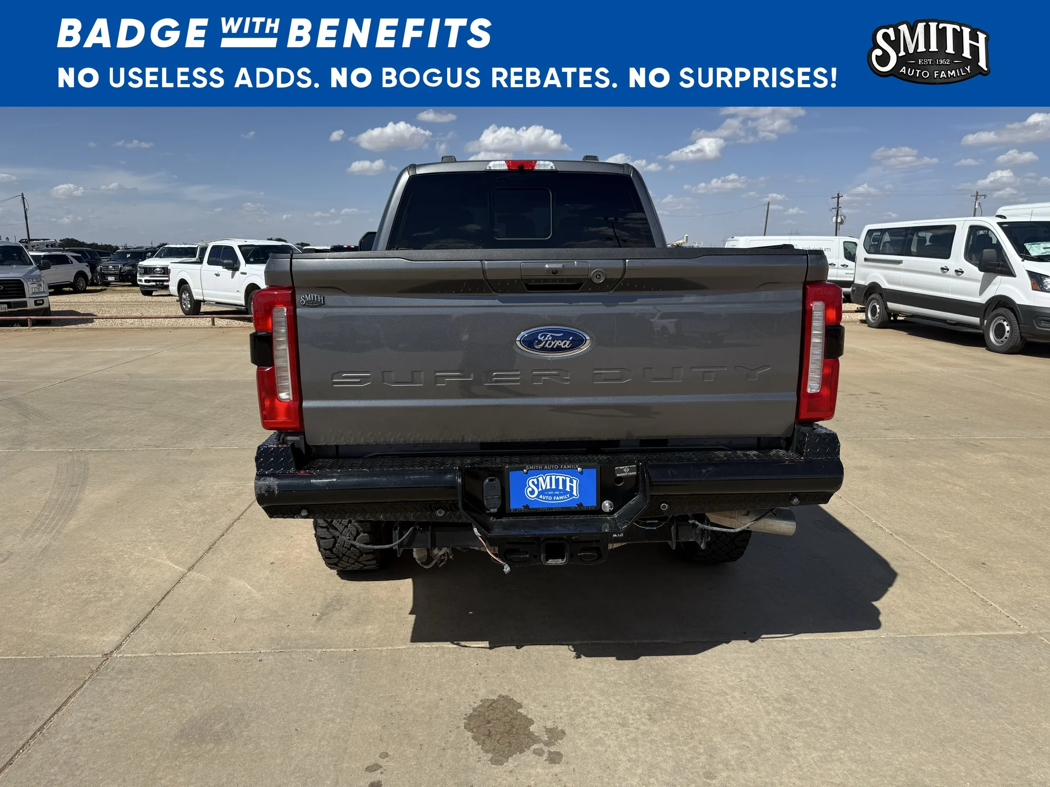 Used 2023 Carbonized Gray Metallic Ford LARIAT image 9