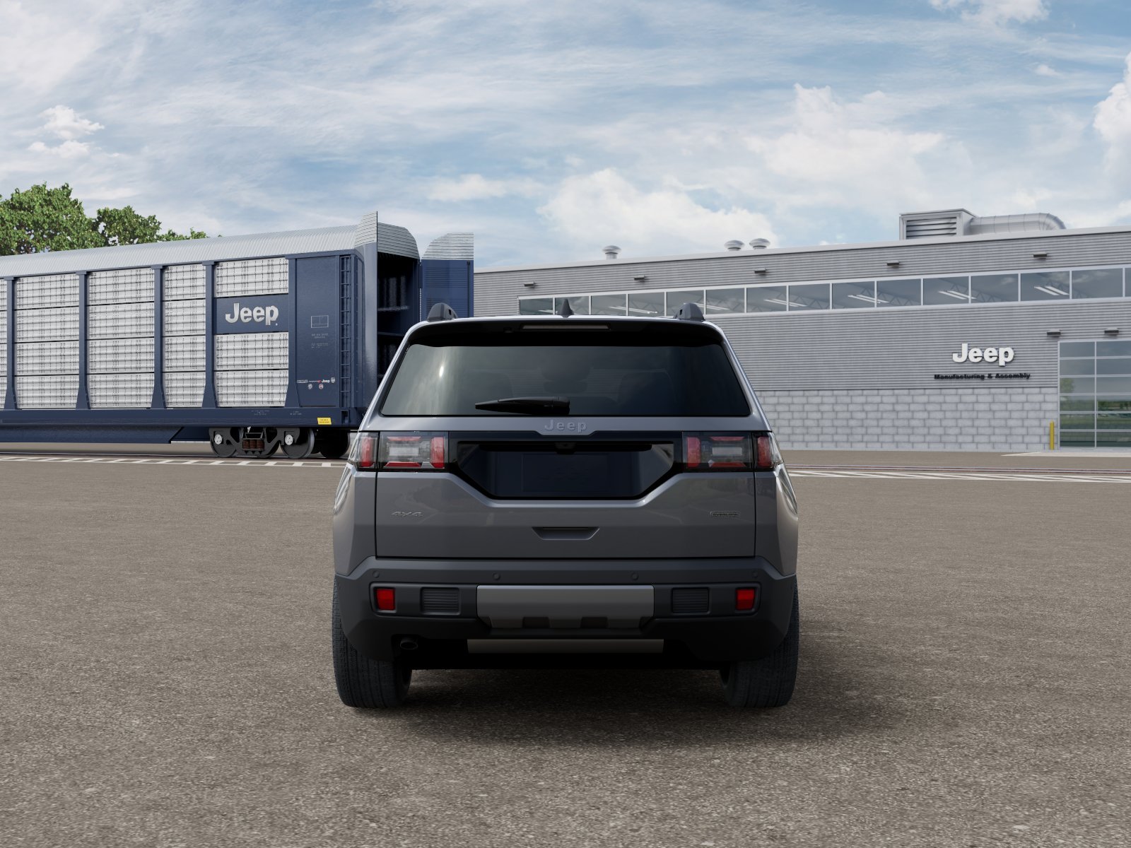 New 2027 Sting-Gray Clear-Coat Paint Jeep Overland image 7