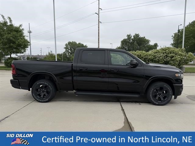 Used 2025 Diamond Black Crystal Pearlcoat Ram Big Horn image 3