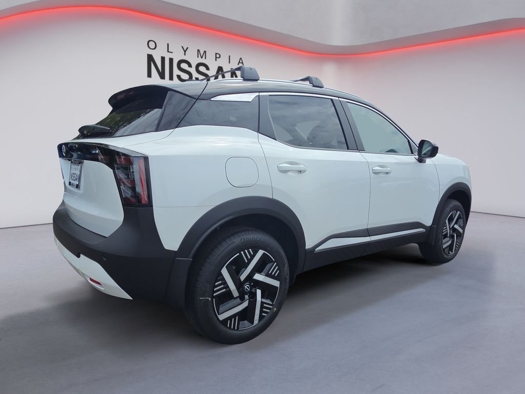 New 2026 Aspen White TriCoat / Super Black Two-tone Nissan SV image 5