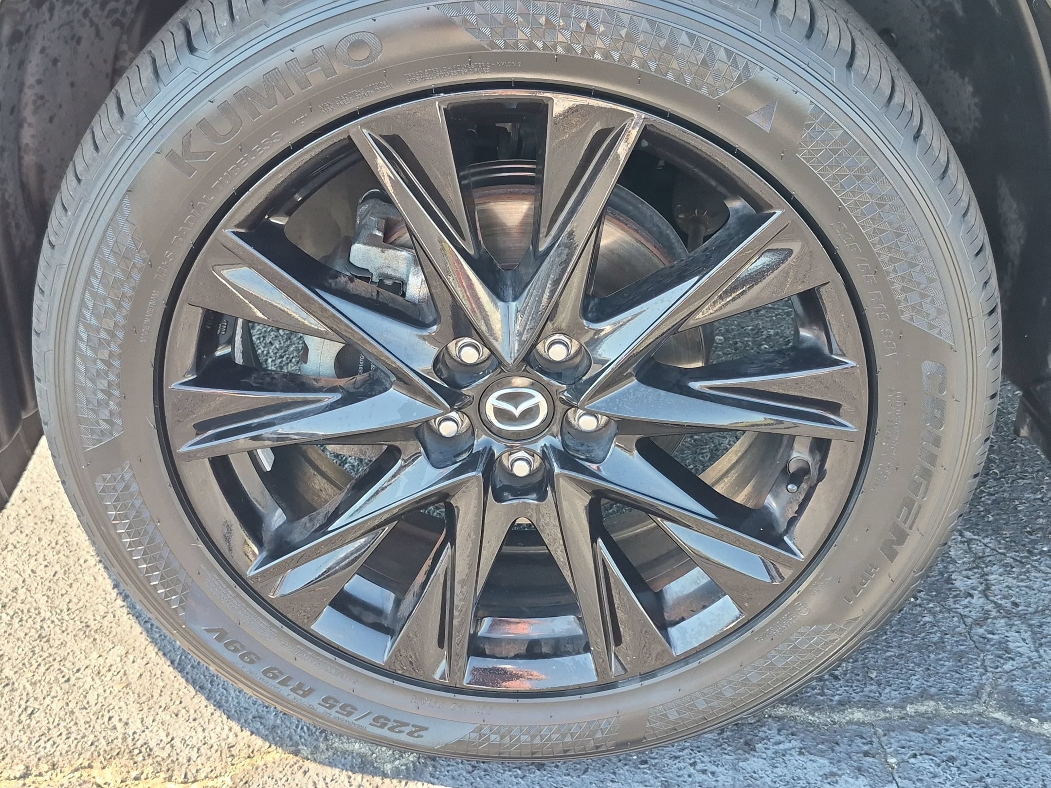 Used 2021 Polymetal Gray Mazda Carbon Edition image 10