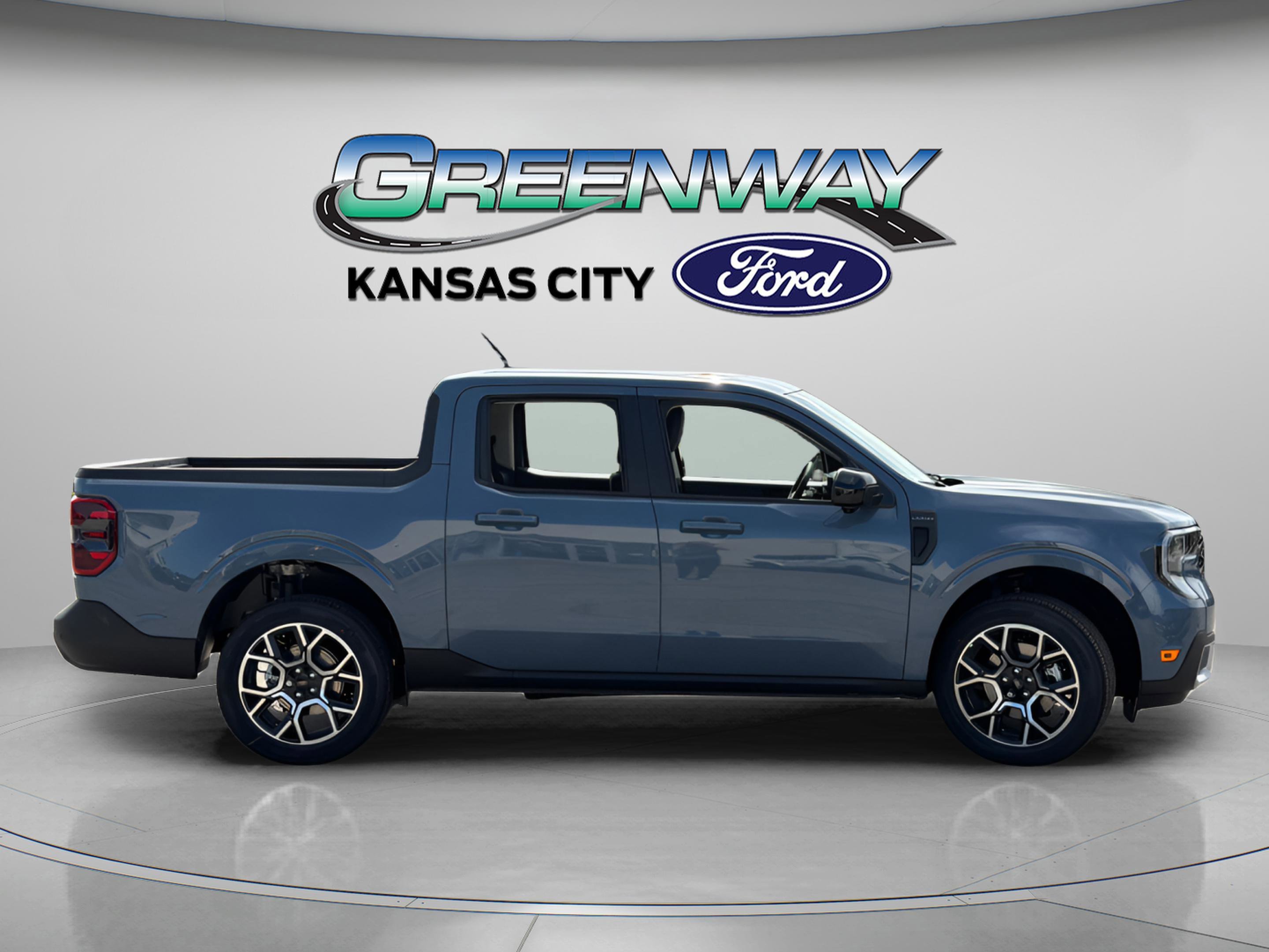 New 2026 Azure Gray Metallic Tri-Coat Ford Lariat® image 8