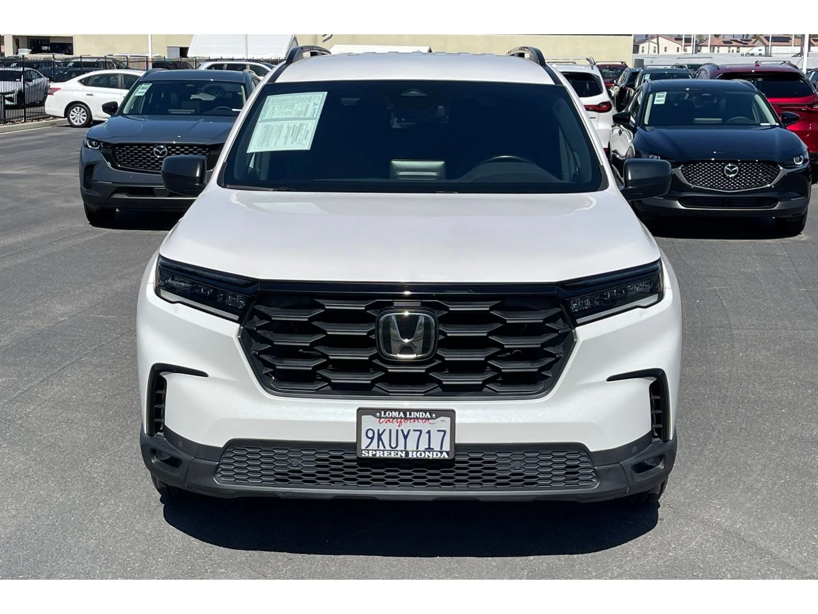Used 2024 Platinum White Pearl Honda Sport image 9