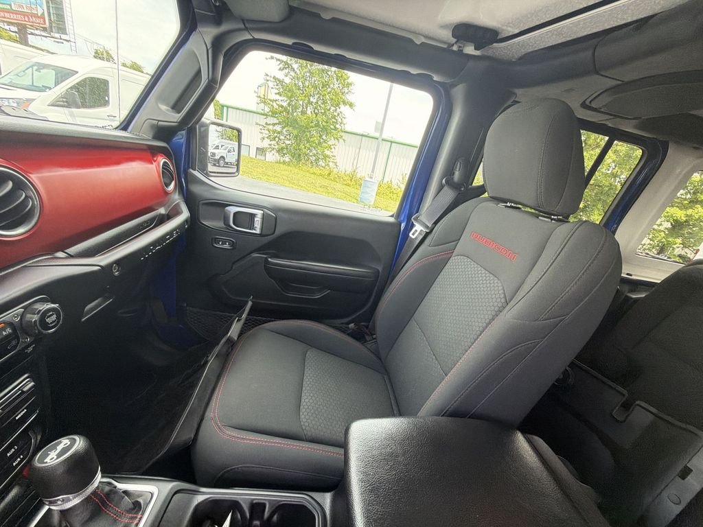 Used 2019 Blue Jeep Unlimited Rubicon image 11