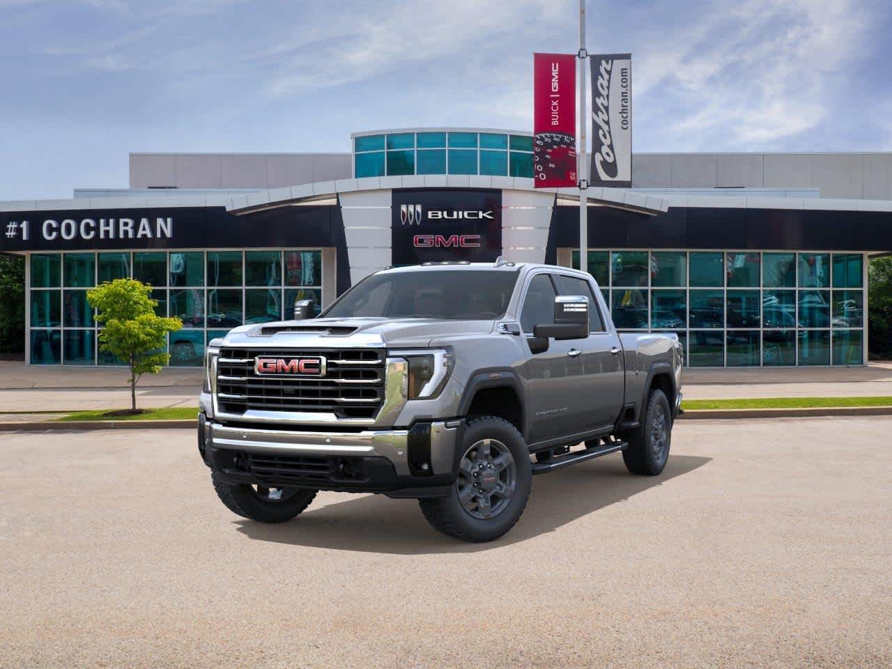 New 2026 Sterling Metallic GMC SLT image 8