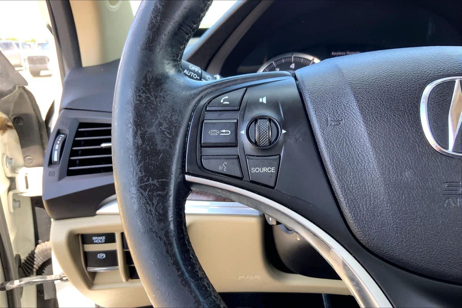 Used 2017 White Diamond Pearl Acura w/Technology Pkg image 23