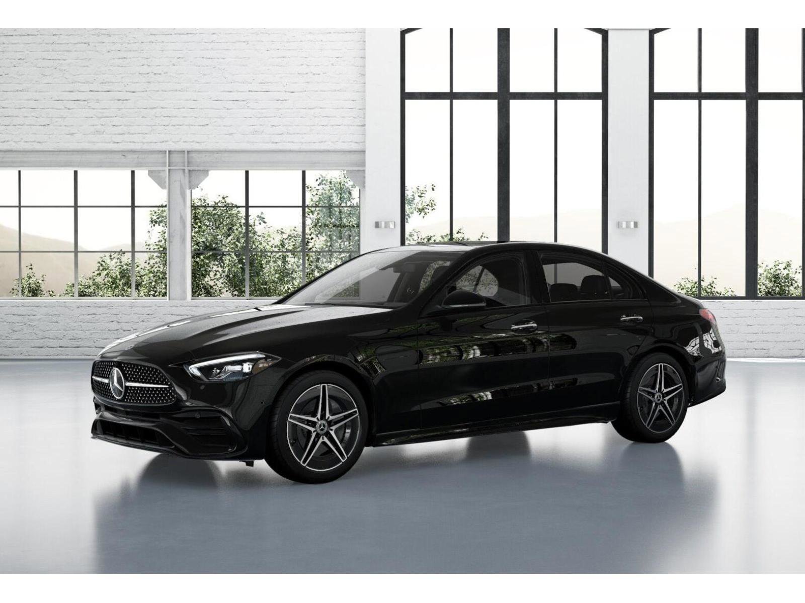 New 2026 Black Mercedes-Benz C 300 4MATIC® Sedan image 38