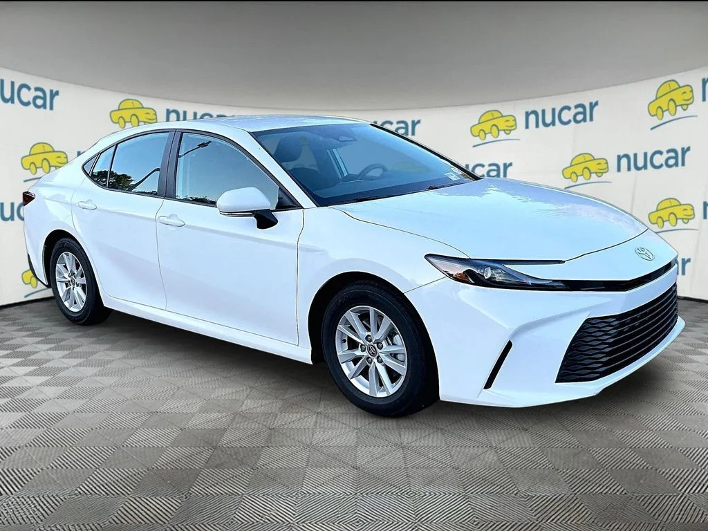 Certified Used 2025 White Toyota LE image 1