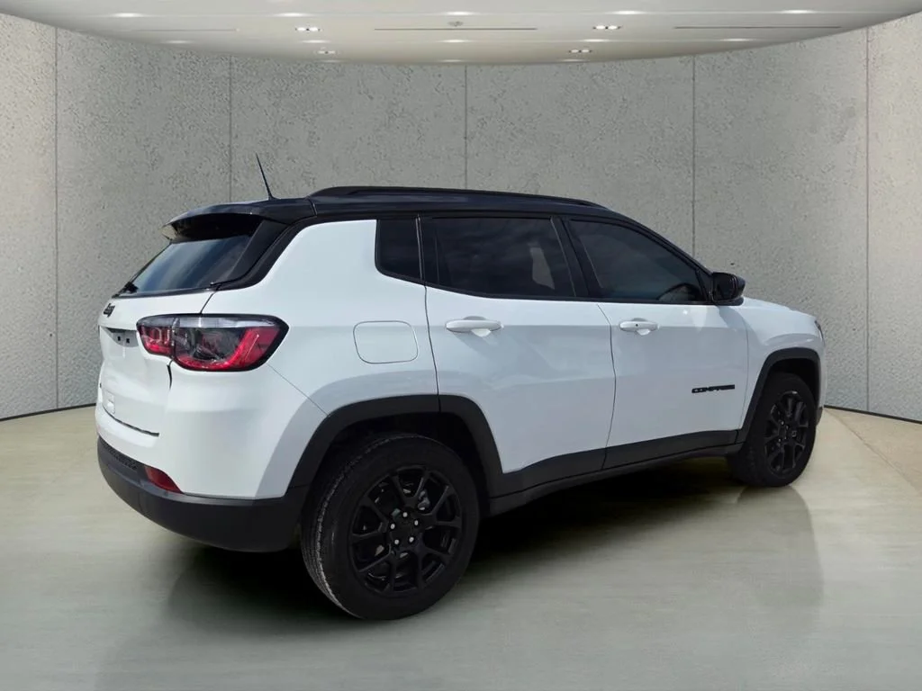 Certified Used 2023 Bright White Clearcoat Jeep Altitude image 3