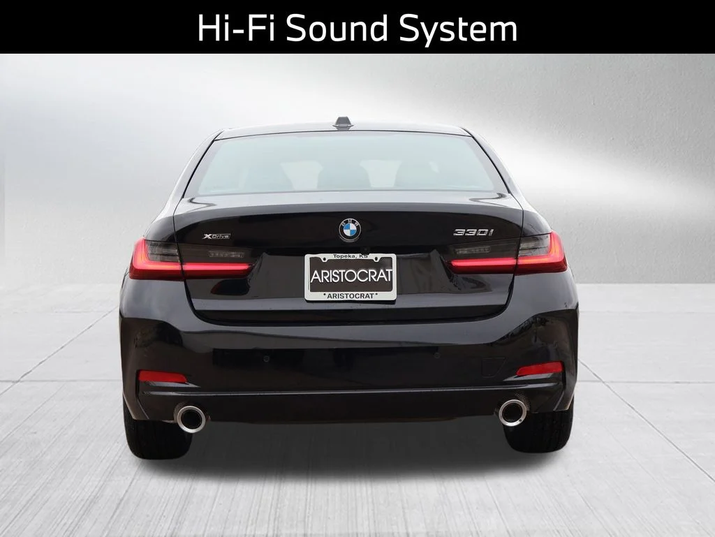 New 2026 Black BMW 330i xDrive image 8